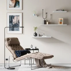 Floating Shelf - White Matt - 900 X 240 X 38mm -Best Home Furnishing Store 12822045 1294887314817753