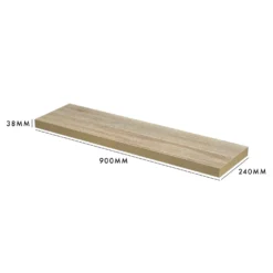 Floating Shelf - Sanoma Oak - 900 X 240 X 38mm 7 Floating Shelf - Sanoma Oak - 900 X 240 X 38mm -Best Home Furnishing Store 12822050 1494964085563400