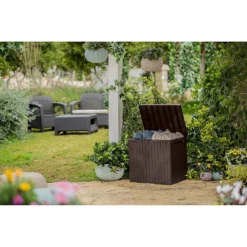 Keter City Outdoor Garden Storage Box 113L - Brown 13 Keter City Outdoor Garden Storage Box 113L - Brown -Best Home Furnishing Store 12822290 1104900073787729