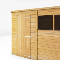 Mercia 8 X 6ft Overlap Pent Shed - Incl. Installation -Best Home Furnishing Store 12822313 5024976247601440