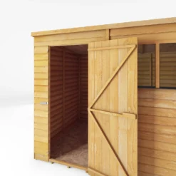 Mercia 8 X 6ft Overlap Pent Shed - Incl. Installation -Best Home Furnishing Store 12822313 8854976247721053