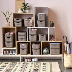 2 Pack Smartstore Wardrobe Basket Tag - Taupe -Best Home Furnishing Store 12822346 2434833174166107