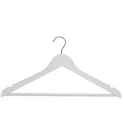 White Wooden Hangers - 8 Pack -Best Home Furnishing Store 12822503 5054878808233078
