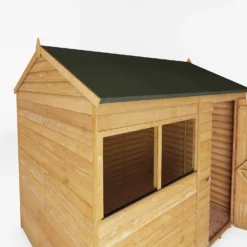 Mercia 8 X 6ft Overlap Reverse Apex Shed - Installation Included -Best Home Furnishing Store 12822598 2255033255810652