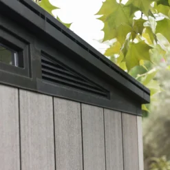 Keter Artisan 9 X 7ft Outdoor Garden Storage Pent Shed - Grey -Best Home Furnishing Store 12823643 5715036177459739