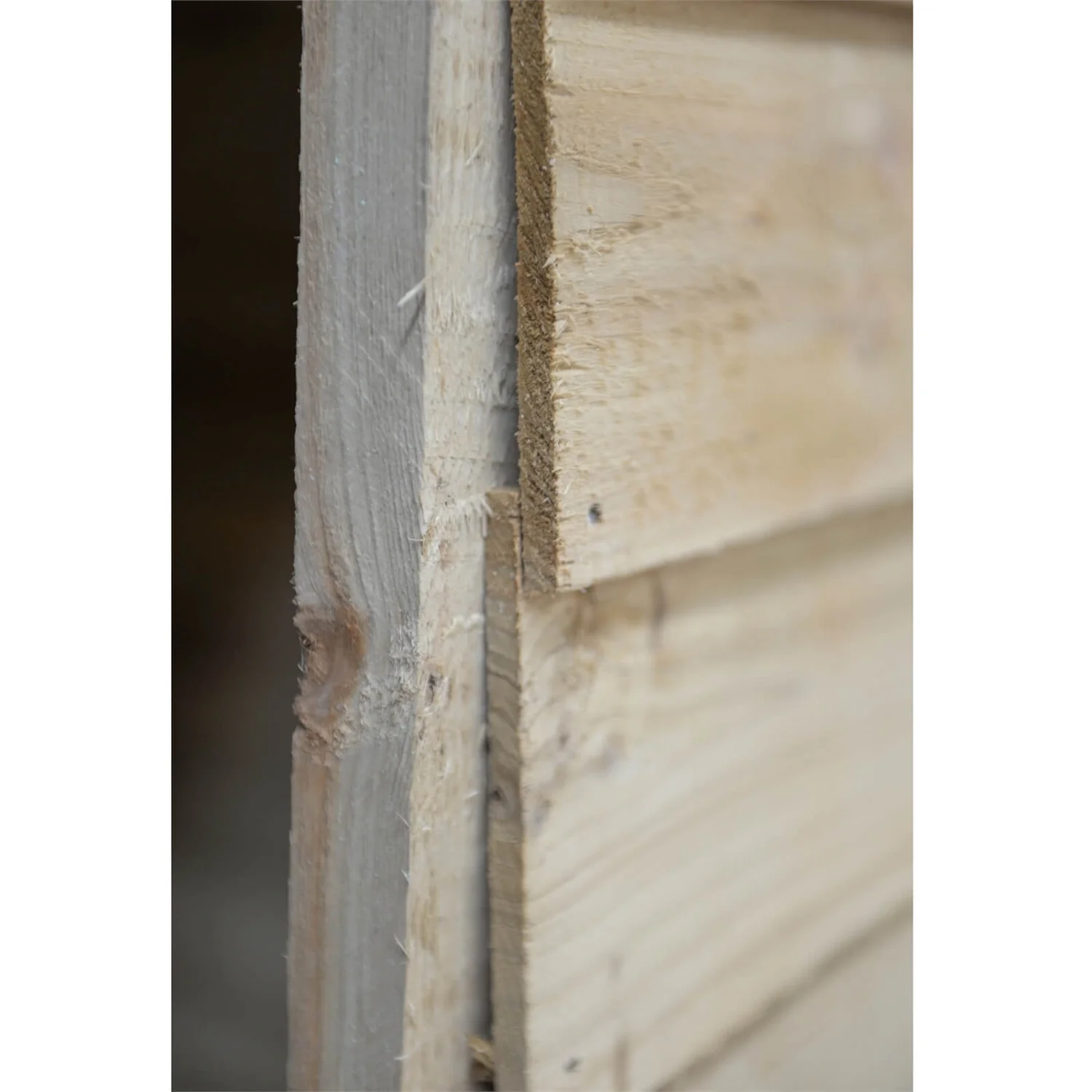 Forest 10 X 6ft Overlap Pressure Treated Double Door Apex Shed 4 Forest 10 X 6ft Overlap Pressure Treated Double Door Apex Shed - Image 4