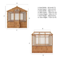 Mercia 6 X 6ft Traditional Greenhouse - Incl. Installation -Best Home Furnishing Store 12825394 1185028839953638
