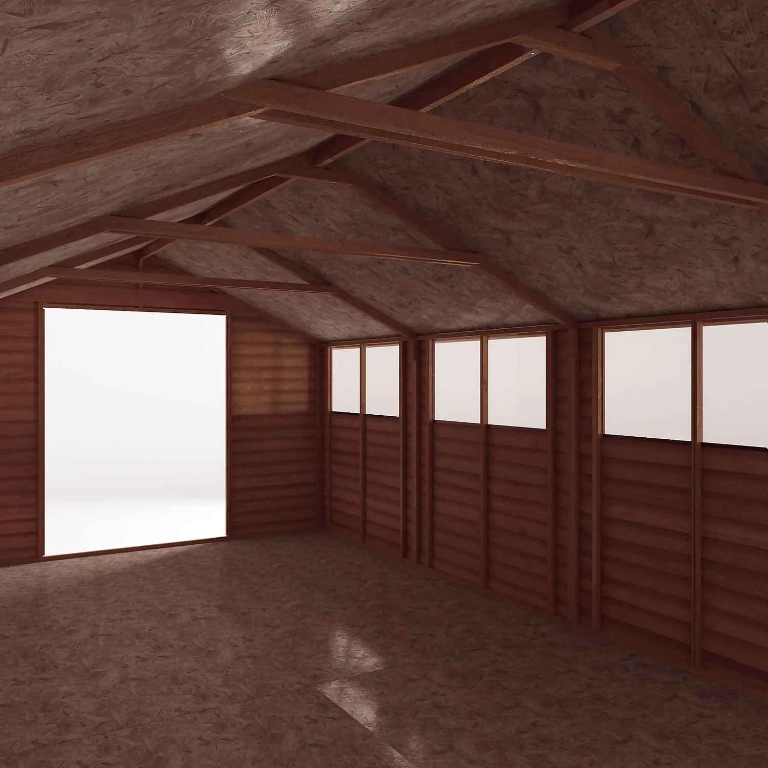 Mercia 20 X 10ft Overlap Apex Shed - Incl. Installation 5 Mercia 20 X 10ft Overlap Apex Shed - Incl. Installation - Image 5