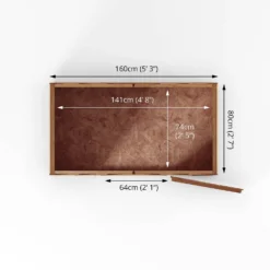 Mercia 5 X 3ft Overlap Apex Windowless Shed - Incl. Installation 19 Mercia 5 X 3ft Overlap Apex Windowless Shed - Incl. Installation -Best Home Furnishing Store 12825400 1095012835980142