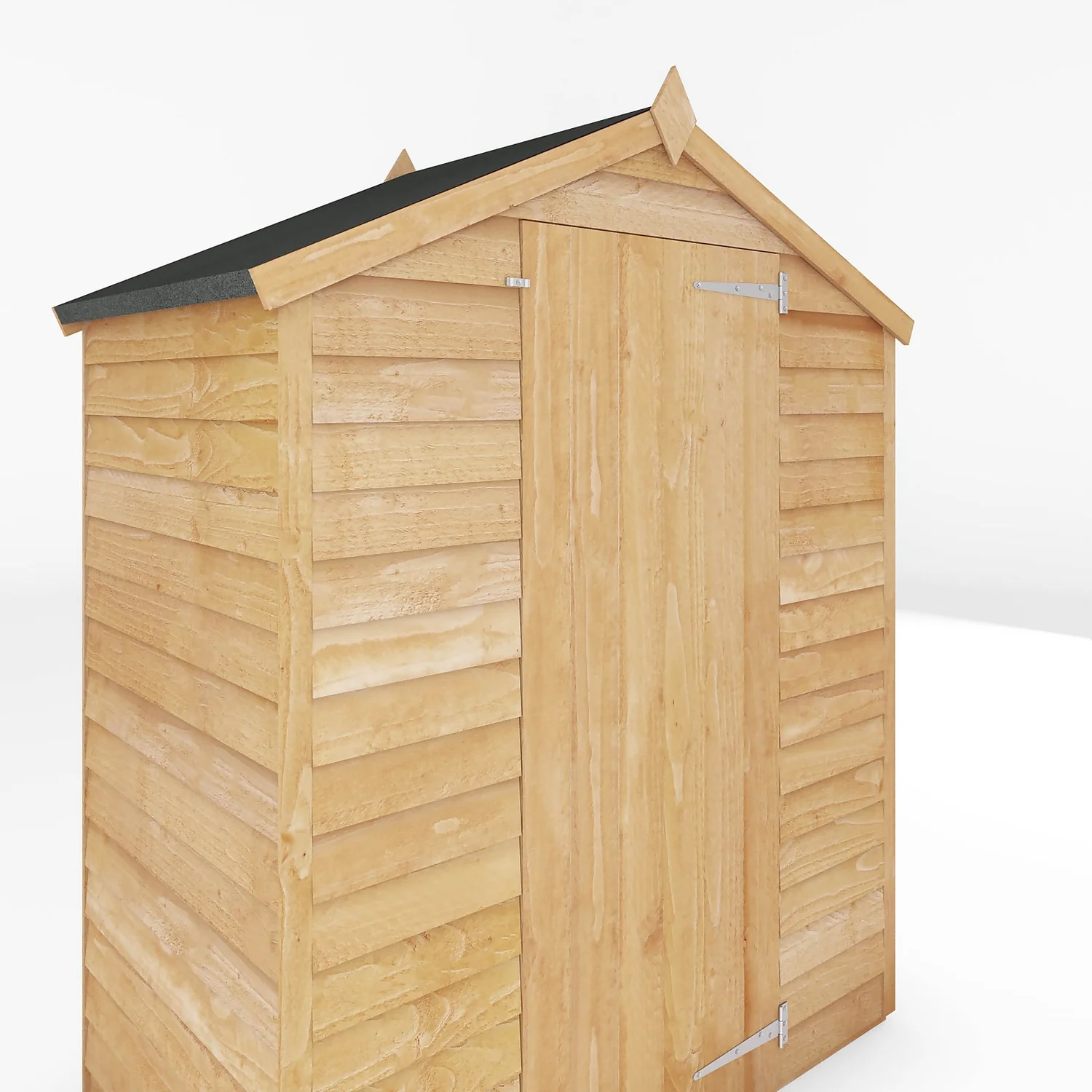 Mercia 5 X 3ft Overlap Apex Windowless Shed - Incl. Installation 4 Mercia 5 X 3ft Overlap Apex Windowless Shed - Incl. Installation - Image 4