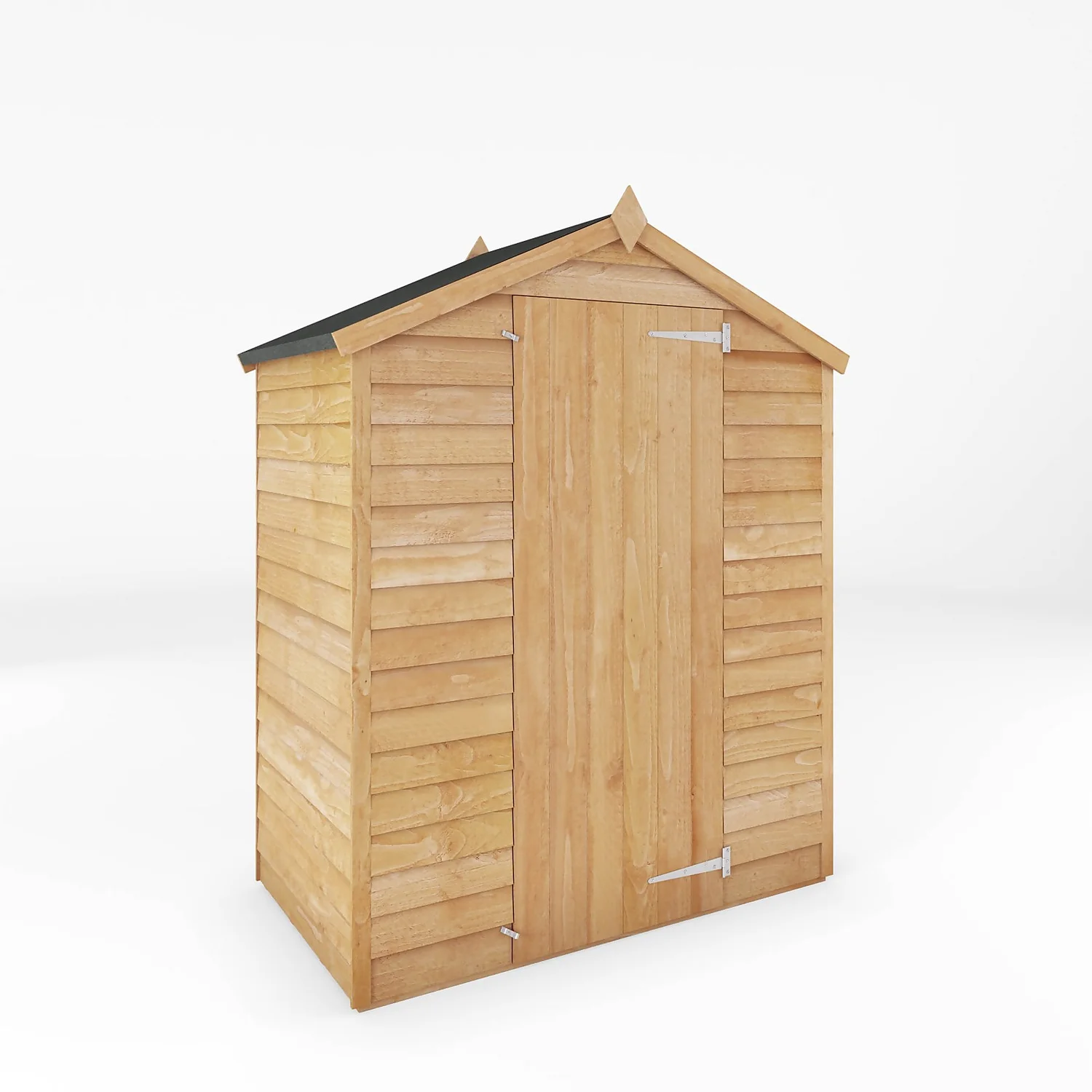 Mercia 5 X 3ft Overlap Apex Windowless Shed - Incl. Installation 1 Mercia 5 X 3ft Overlap Apex Windowless Shed - Incl. Installation
