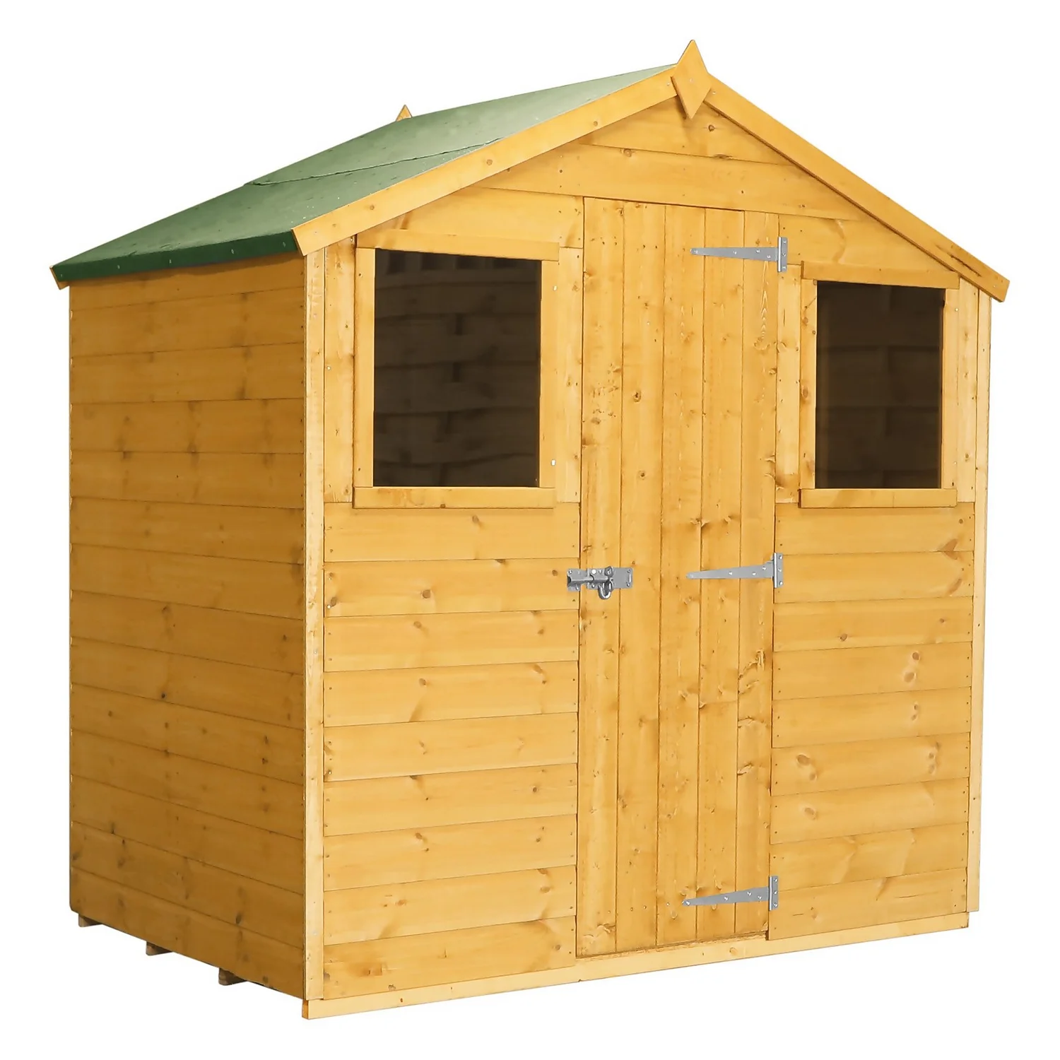 Mercia 4 X 6ft Shiplap Apex Shed - Included Installation 1 Mercia 4 X 6ft Shiplap Apex Shed - Included Installation