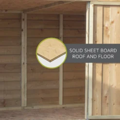 Mercia 6 X 4ft Overlap Pent Bike Shed - Incl. Installation -Best Home Furnishing Store 12825547 8714989186821652