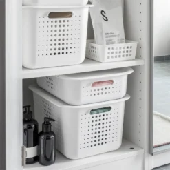 Smartstore 6L Wardrobe Basket - White -Best Home Furnishing Store 12826433 1964833172947198