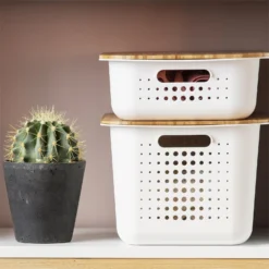 Smartstore 13L Wardrobe Basket - White -Best Home Furnishing Store 12826434 3114833173665206