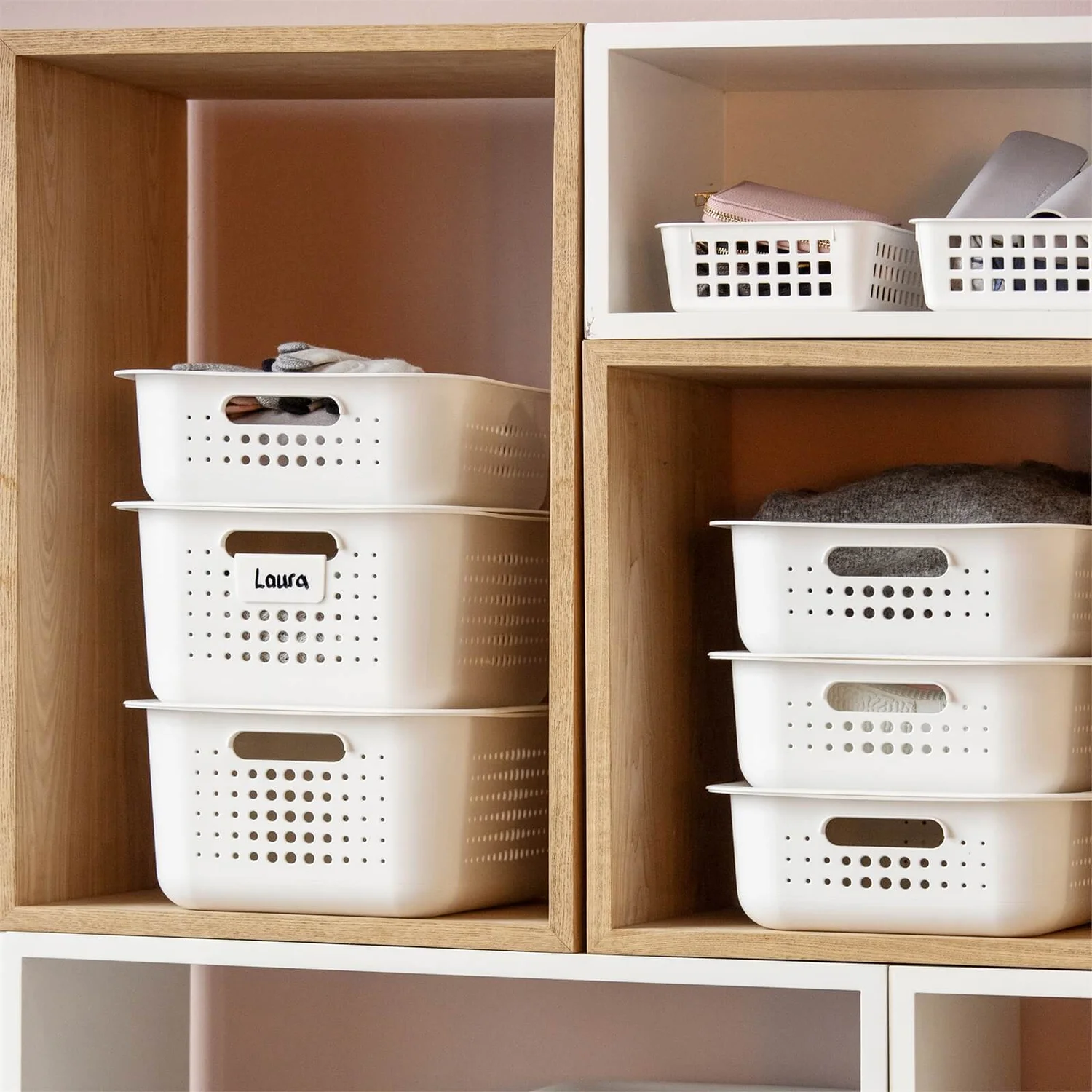 Smartstore Wardrobe Basket Lid - White 2 Smartstore Wardrobe Basket Lid - White - Image 2