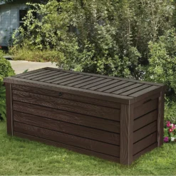 Keter Westwood Outdoor Garden Storage Box 570L - Brown -Best Home Furnishing Store 12828828 6994858568444073