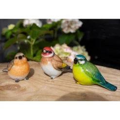 None Resin Blue Tit, Chaffinch & Robin Birds -Best Home Furnishing Store 12832873 7575025282540384