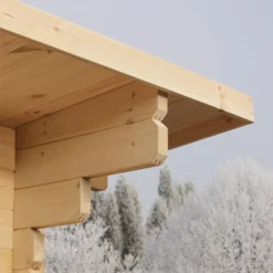 Forest Mendip 5.0m X 4.0m Log Cabin Double Glazed, 24kg Polyester Felt, Plus Underlay - Installation Included -Best Home Furnishing Store 12833121 1774833197745054