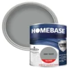 Homebase Exterior Gloss Paint - Grey Skies 750ml