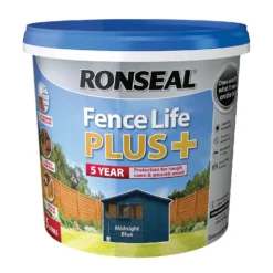 Ronseal Fence Life Plus Paint Midnight Blue - 5L 11 Ronseal Fence Life Plus Paint Midnight Blue - 5L -Best Home Furnishing Store 12833724 3694942087086534