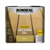 Ronseal Decking Oil Natural - 2.5L