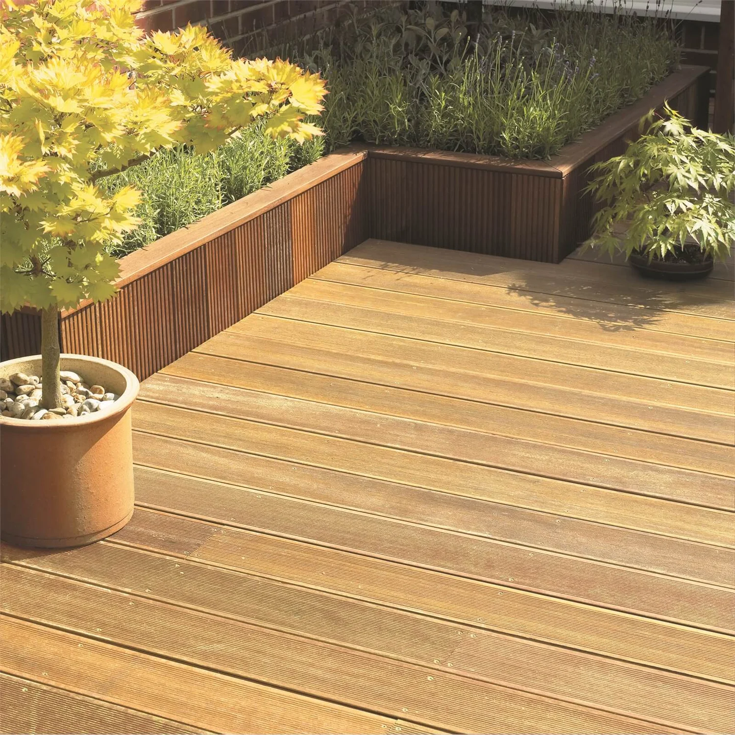 Ronseal Decking Oil Natural Oak - 2.5L 2 Ronseal Decking Oil Natural Oak - 2.5L - Image 2