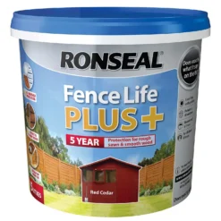 Ronseal Fence Life Plus Paint Red Cedar - 5L -Best Home Furnishing Store 12834175 4714942087159698
