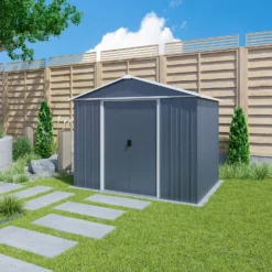 Yardmaster 10x8ft Metal Apex Shed -Best Home Furnishing Store 12834201 1675040005829804