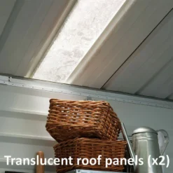 Yardmaster 8x6ft Shiplap Metal Shed -Best Home Furnishing Store 12834213 1405040005634645