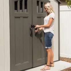 Lifetime 17.5 X 8 Ft Dual Entry Outdoor Storage Shed -Best Home Furnishing Store 12836595 1175012583835617