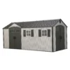 Lifetime 17.5 X 8 Ft Dual Entry Outdoor Storage Shed