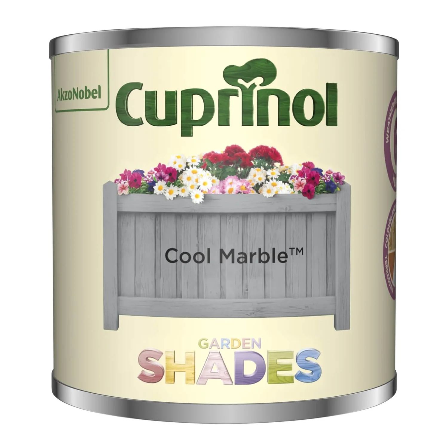Cuprinol Garden Shades Cool Marble Tester - 125ml 1 Cuprinol Garden Shades Cool Marble Tester - 125ml