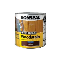 Ronseal Quick Drying Woodstain Walnut Satin - 2.5L -Best Home Furnishing Store 12837749 1084949525407065