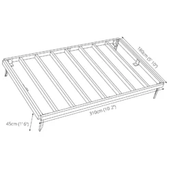 Mercia 10x6ft Pressure Treated Wooden Shed Base -Best Home Furnishing Store 12838346 3954833200939562