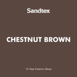 Sandtex® Exterior 10 Year Gloss Paint Chestnut Brown - 750ml -Best Home Furnishing Store 12838516 1084872088039593