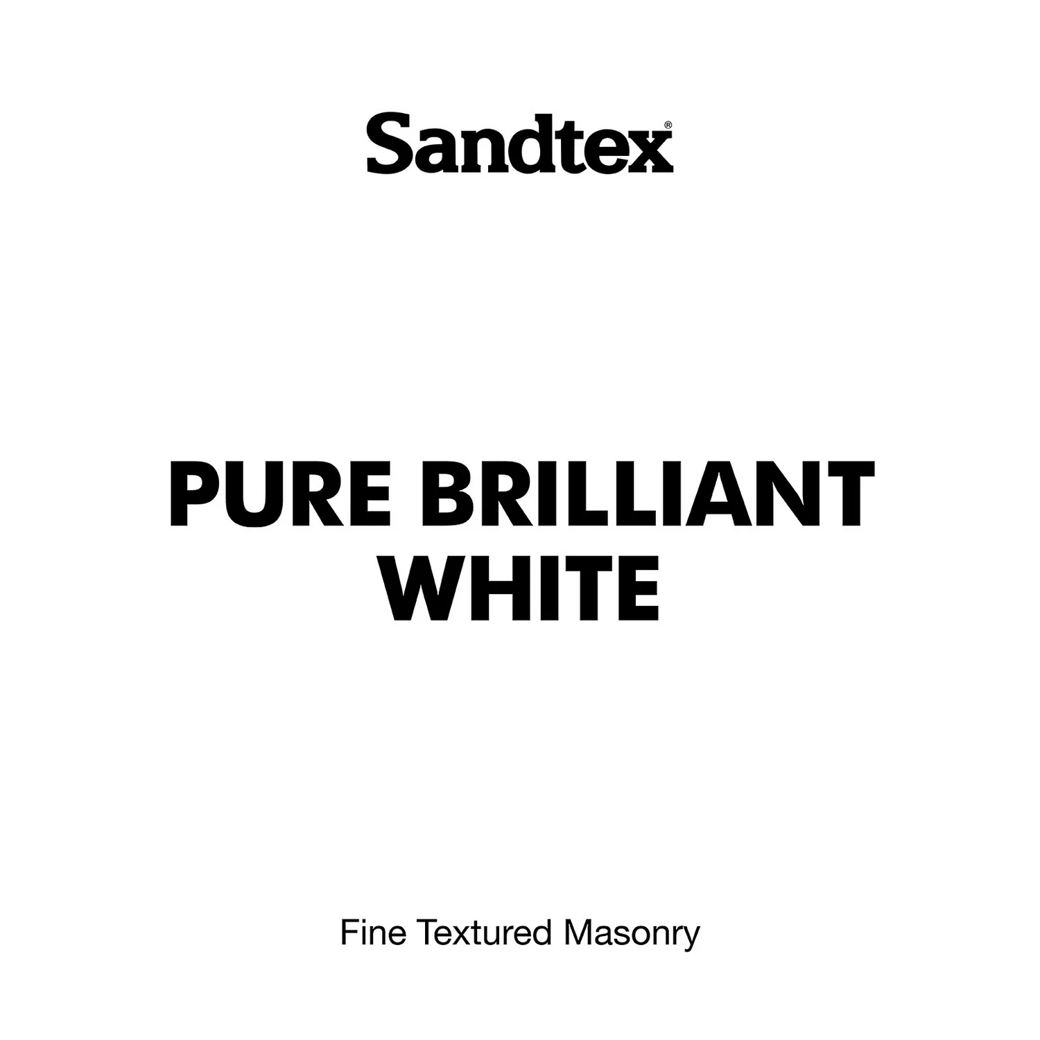 Sandtex® Textured Masonry Paint Pure Brilliant White - 2.5L 9 Sandtex® Textured Masonry Paint Pure Brilliant White - 2.5L - Image 9
