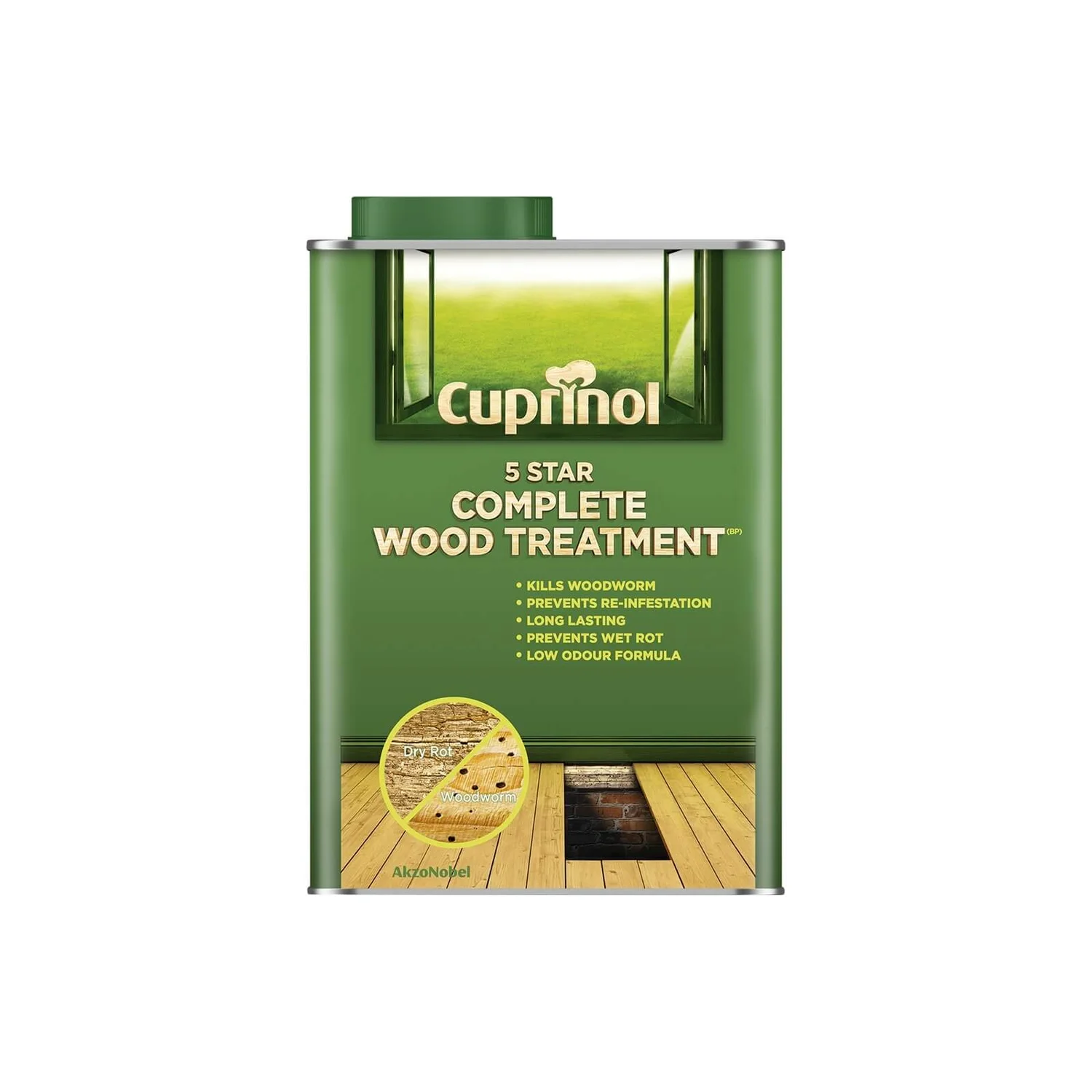 Cuprinol 5 Star Wood Treatment - 1L 1 Cuprinol 5 Star Wood Treatment - 1L