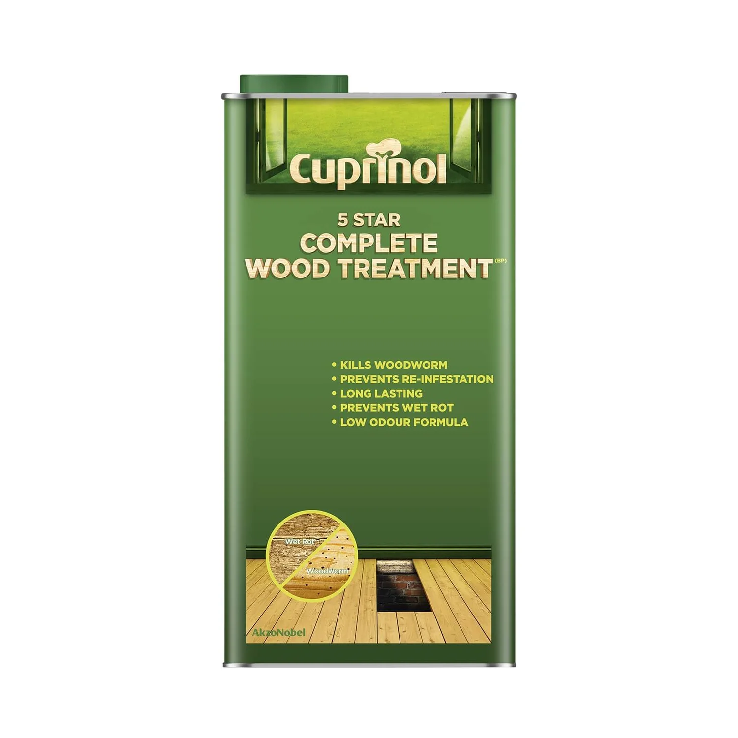 Cuprinol 5 Star Wood Treatment - 5L 1 Cuprinol 5 Star Wood Treatment - 5L