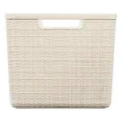 Curver Jute Large Basket - 20L - Off White -Best Home Furnishing Store 12840437 4744833167190855