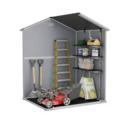 Keter Manor 6 X 5ft Outdoor Plastic Garden Storage Shed - Grey -Best Home Furnishing Store 12840570 3345036178373146