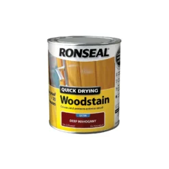 Ronseal Quick Drying Woodstain Deep Mahogany Satin - 750ml 11 Ronseal Quick Drying Woodstain Deep Mahogany Satin - 750ml -Best Home Furnishing Store 12843808 1374949525419128