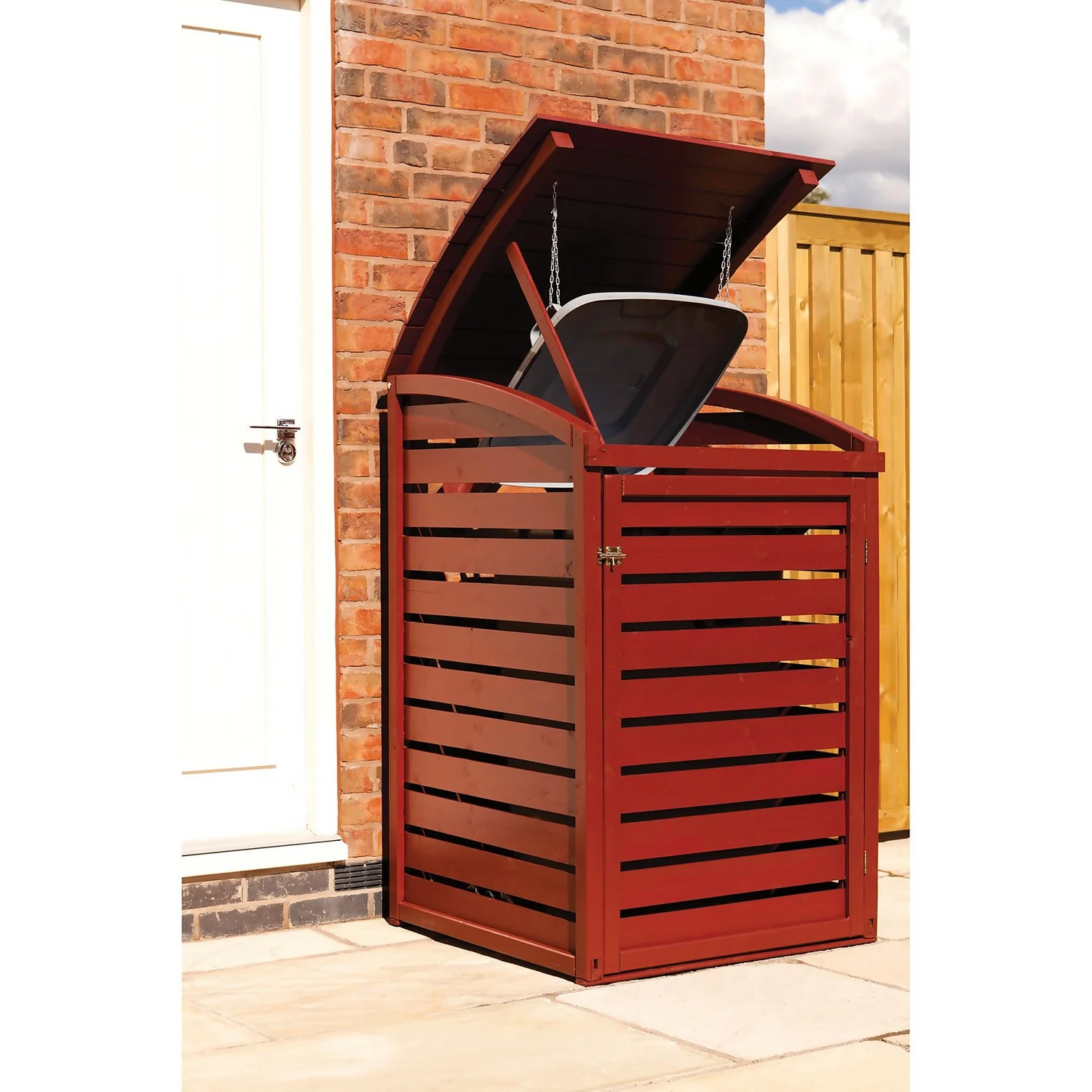 Ronseal Quick Drying Woodstain Deep Mahogany Satin - 2.5L 4 Ronseal Quick Drying Woodstain Deep Mahogany Satin - 2.5L - Image 4