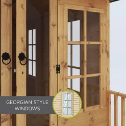 Country Living Tuxford 12 X 8ft Premium Traditional Summerhouse Painted + Installation - Thorpe Towers -Best Home Furnishing Store 12877400 3505040028393620