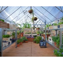 Palram Canopia Hybrid 6 X 4ft Silver Greenhouse 6 Palram Canopia Hybrid 6 X 4ft Silver Greenhouse -Best Home Furnishing Store 12877508 4194861123937232