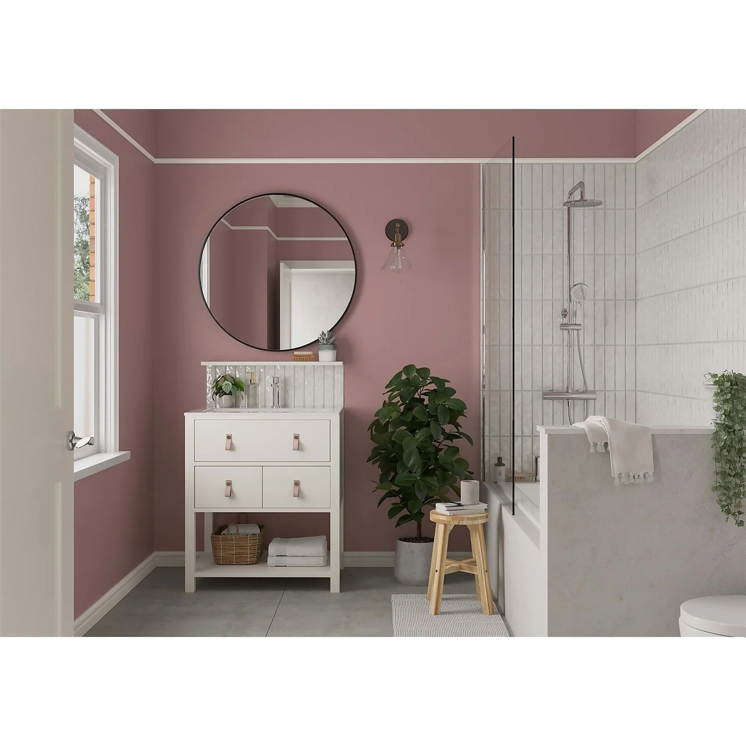 Dulux Simply Refresh One Coat Matt Emulsion Paint Pressed Petal - 2.5L 8 Dulux Simply Refresh One Coat Matt Emulsion Paint Pressed Petal - 2.5L - Image 8