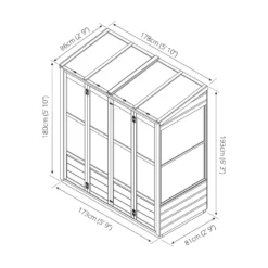 Country Living Durlston 6 X 3ft Traditional Tall Wall Greenhouse Painted + Installation - Thorpe Towers 11 Country Living Durlston 6 X 3ft Traditional Tall Wall Greenhouse Painted + Installation - Thorpe Towers -Best Home Furnishing Store 12881655 1654843878365241