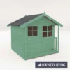 Country Living Wellow Playhouse Painted + Installation - Aurora Green