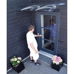 None Cambridge 1200X700 Silver Door Canopy -Best Home Furnishing Store 12882255 2994843527512079