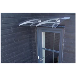 None Cambridge 1200X700 Silver Door Canopy